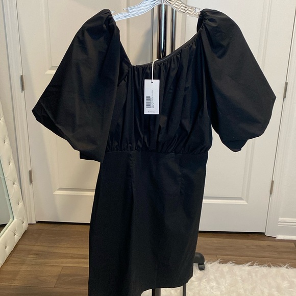 Black Petal & Pup Dress - Picture 2 of 7